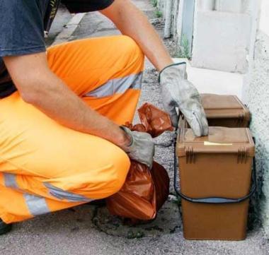 La raccolta dei rifiuti 