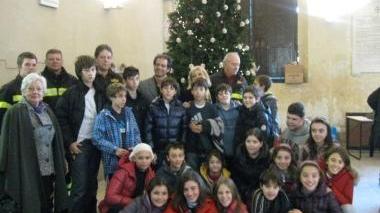 Due momenti dell’iniziativa di Natale in Comune