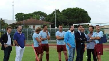 Luciano e Marco Barachini nel gruppo dei nuovi dirigenti l’anno scorso Sopra: Marco Barachini