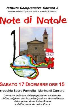 Note di Natale per gli alluvionati