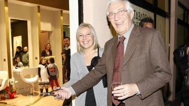 L’assessore Sandroni con Tabarrani