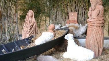 Dettaglio del presepe fucecchiese