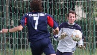 Un’azione di gioco in Terza Categoria