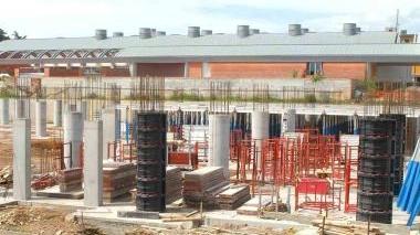 Il progetto per il nuovo albergo e i lavori in corso alla Ex Breda