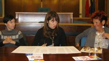 Da sinistra Sara Matteoli Emma Donnini e Tonella Cenci