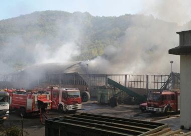 Lincendio alla Ste.Mar 
