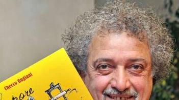 Checco Bugiani con il suo libro