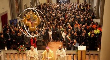 La pieve di San Giovanni recentemente restaurata 