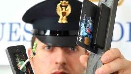 Parte del materiale sequestrato