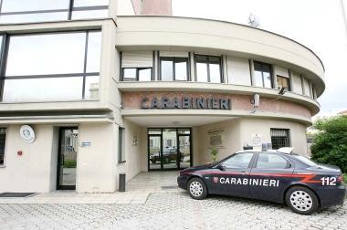 Il comando dei carabinieri di Montecatini   