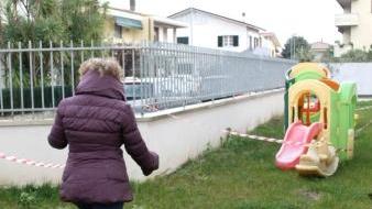 Il giardino dell’asilo Beconi ancora inutilizzabile