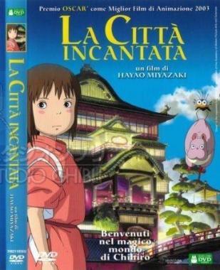 La locandina del film La citt&agrave; incantata, una delle opere inserite nel programma del corso allestito alla biblioteca   