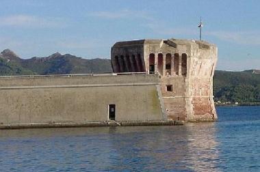 La Torre della Linguella sede del museo a Portoferraio 