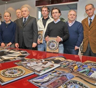 Un momento della presentazione del libro alla Vibanca 