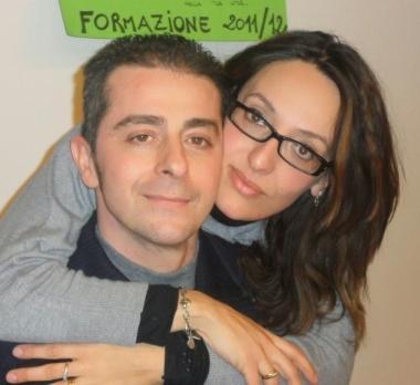 Roberto Turchi insieme alla moglie Teresa  