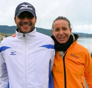<b>MARATHON</b> Musardo e Brusa ritratti a Orbetello      