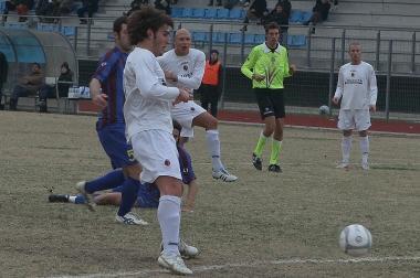 Pisa SC Beltramme-gol contro la Pro Livorno   