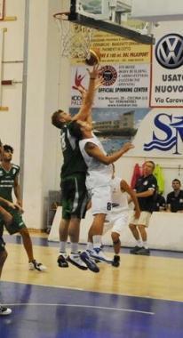 Il Basket Cecina in azione 