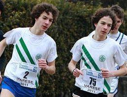 <b>GEMELLI. </b>Lorenzo e Samuele Dini (Atletica Livorno)  