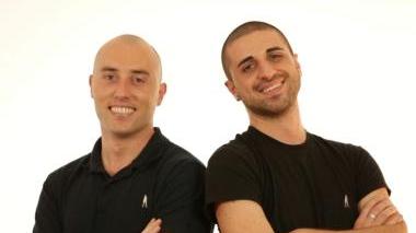 Da sinistra Edoardo Zeloni e Riccardo Pinzuti