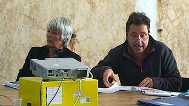 Mario Tozzi e il direttore del Parco Franca Zanichelli