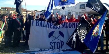<b>IN CAMPER.</b> La protesta dei balneari: una tappa del percorso verso Roma 