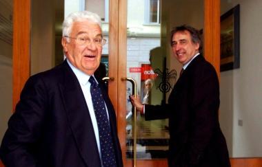 Rossignolo e il sindaco Cosimi entrano nella sede della Confindustria 