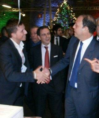 Mastrini con Alfano 