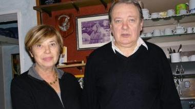 I titolari, Giovanni Andreani e la signora Serenella