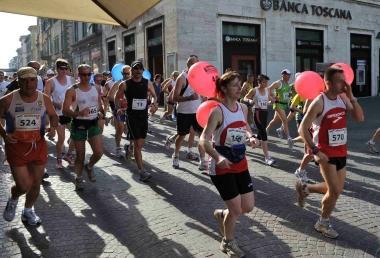Un momento della corsa stracittadina delledizione passata 