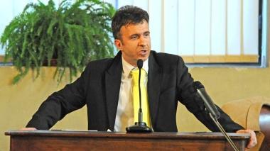 Luciano Mazzieri capogruppo del Pd in consiglio comunale A sinistra il capogruppo dell’Italia dei valori Andrea Betti