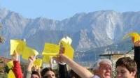 Protesta anti aste dei balneari apuani