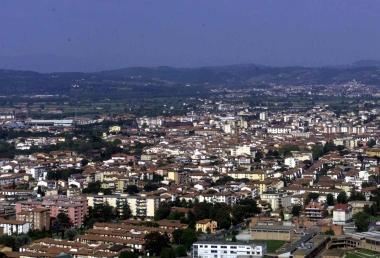 Una veduta panoramica di Empoli 