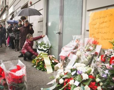Il lutto a Firenze dopo la strage 