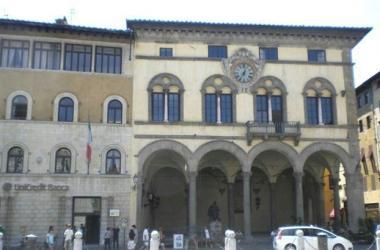 Il loggiato del Palazzo Pretorio       