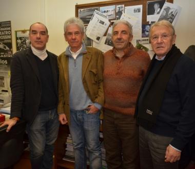 Componenti della Carovana antimafia 
