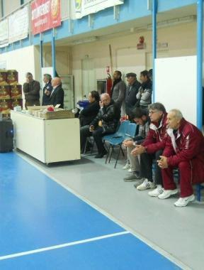 Il gruppo dello staff tecnico 