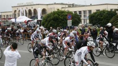 Una gara ciclistica amatoriale