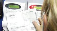 Contatori per la lettura del consumo di energia elettrica (Archivio)