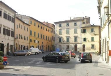 Uno scorcio del centro storico di San Miniato  