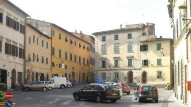Uno scorcio del centro storico di San Miniato