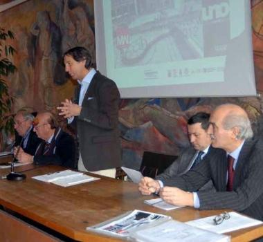La platea alla presentazione di Marble weeks  