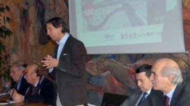 La platea alla presentazione di Marble weeks