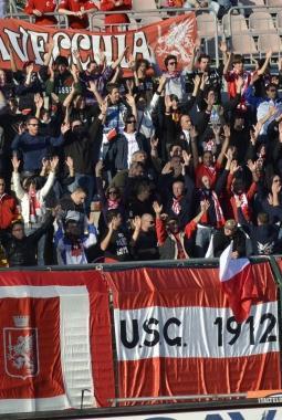 <b>TIFOSI.</b> In curva 