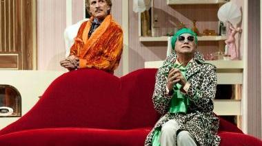 Gli interpreti de “Il vizietto” Cesare Bocci e Massimo Ghini