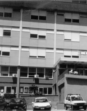 Lingresso dellospedale di Portoferraio 