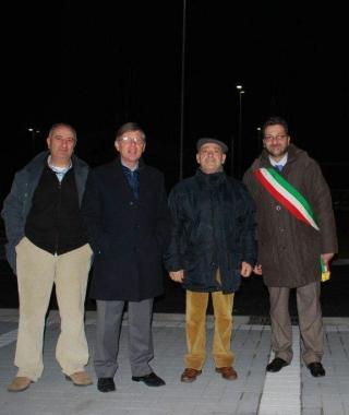 Linaugurazione del parcheggio 