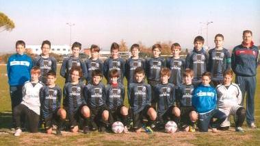 La squadra Giovanissimi del Progetto Peccioli che ha vinto 13 gare su 13 nel torneo di categoria