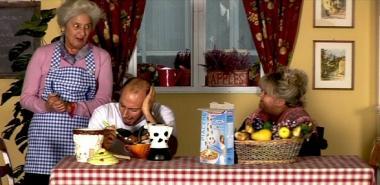 Una scena della sit-com che andr&agrave; in onda su Tv Prato da gennaio 