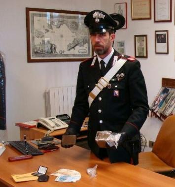<b>SEQUESTRATO </b>Il chilo e duecento grammi trovati a casa 